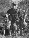On the Sandy Hollow Game Preserve, Ring-Necked Pheasants are Hunted by This Man and His Bird Dog