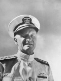 Admiral Chester with Nimitz During WWII