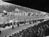 People Watching Racing at the Hong Kong Jockey Club