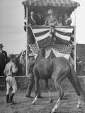 Buy President Harry S. Truman Watching a Horse at the 1945 Missouri Fair at AllPosters.com