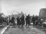 Buy Eleanor Roosevelt on a Tour of Bomb Damage at AllPosters.com