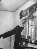 Betty Jane Schumann, Senior at Northwestern, in Room She Will Share at Alpha Chi Omega House