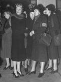 Buy Women Watching Eleanor Roosevelt's Car Leave at AllPosters.com