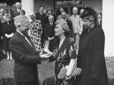 Buy President Harry S. Truman Presenting the Distinguished Service Medal to Mrs. E. M. Watson at AllPosters.com