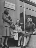Buy President Harry Truman's Daughter with Some Friends at Georgetown University at AllPosters.com