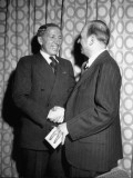Herbert Brownell Congratulating B. Carroll Reece after Election