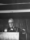 Buy President Franklin D. Roosevelt Delivering His Navy Day Speech at AllPosters.com