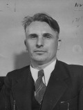 Close-Up of Polish Prime Minister Edward Osubka-Morawski