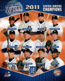 Detroit Tigers 2011 AL Central Champions Composite