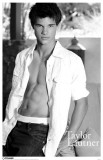 Buy Taylor Lautner - BW at AllPosters.com
