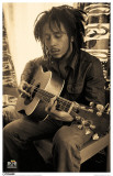 Bob Marley - Sepia Masterprint