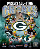 Green Bay Packers All Time Greats Composite