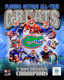 University of Florida Gators All Time Greats Composite