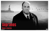 Sopranos - Tony with Statue of Liberty