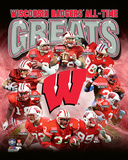 University of Wisconsin Badgers All Time Greats Composite
