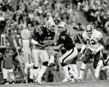 Marcus Allen & Jim Plunkett Super Bowl XVIII Action