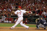 Milwaukee Brewers v St Louis Cardinals - Game Five, St Louis, MO - October 14: Albert Pujols