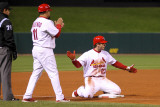 2011 World Series Game 6 - Texas Rangers v St Louis Cardinals, St Louis, MO - Oct. 27: David Freese