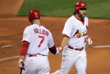 Texas Rangers v St Louis Cardinals, St Louis, MO - Oct. 27: Lance Berkman and Matt Holliday
