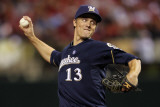 Milwaukee Brewers v St Louis Cardinals - Game Five, St Louis, MO - October 14: Zack Greinke