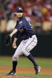 Milwaukee Brewers v St. Louis Cardinals - Game Four, St Louis, MO - October 13: John Axford