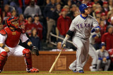 2011 World Series G. 6 - Texas Rangers v St Louis Cardinals, St Louis, MO - Oct. 27: Josh Hamilton