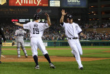 Texas Rangers v Detroit Tigers - Game Four, Detroit, MI - October 12: Brandon Inge and Ryan Raburn