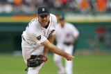 Texas Rangers v Detroit Tigers - Playoffs Game Five, Detroit, MI - October 13: Justin Verlander