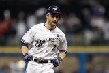 St Louis Cardinals v Milwaukee Brewers - Game Six, Milwaukee, WI - October 16: Jonathan Lucroy