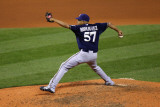Milwaukee Brewers v St. Louis Cardinals - Game Four, St Louis, MO - October 13: Francisco Rodriguez