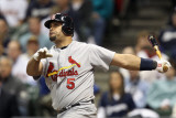 St Louis Cardinals v Milwaukee Brewers - Game Six, Milwaukee, WI - October 16: Albert Pujols