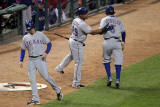Texas Rangers v St Louis Cardinals, St Louis, MO - Oct. 27: Ian Kinsler and Adrian Beltre