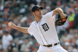 Texas Rangers v Detroit Tigers - Playoffs Game Five, Detroit, MI - October 13: Justin Verlander