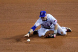 2011 World Series G. 6 - Texas Rangers v St Louis Cardinals, St Louis, MO - Oct. 27: Michael Young