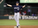 Milwaukee Brewers v St. Louis Cardinals - Playoffs Game Four, St Louis, MO - October 13: Randy Wolf