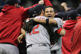 Cardinals v Milwaukee Brewers - G. Six, Milwaukee, WI - Oct. 16: Rafael Furcal and Lance Berkman