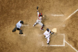 Cardinals v Milwaukee Brewers - G. Six, Milwaukee, WI - Oct. 16: Yadier Molina and Mark Kotsay