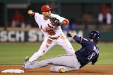 Brewers v St. Louis Cardinals - G. Four, St Louis, MO - Oct. 13: Rafael Furcal and Ryan Braun