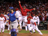 2011 World Series Game 6 - Texas Rangers v St Louis Cardinals, St Louis, MO - Oct. 27: Gerald Laird