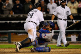 Texas Rangers v Detroit Tigers - Game Four, Detroit, MI - Oct. 12: Miguel Cabrera and Mike Napoli
