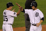 Texas Rangers v Detroit Tigers - Game Four, Detroit, MI - October 12: Brandon Inge and Ryan Raburn