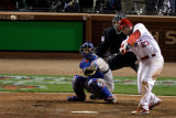 2011 World Series Game 6 - Texas Rangers v St Louis Cardinals, St Louis, MO - Oct. 27: David Freese