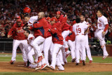 2011 World Series G. 6 - Texas Rangers v St Louis Cardinals, St Louis, MO - Oct. 27: Yadier Molina