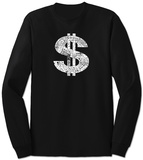 Buy Long Sleeve:  Dollar Sign at AllPosters.com