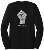 Buy Long Sleeve:  Occupy Wall Street Fight The Power Fist at AllPosters.com