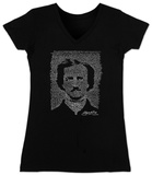 Women's: V-Neck - Poe - The Raven T-Shirt