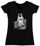 Buy Juniors: V-Neck - Astronaut at AllPosters.com