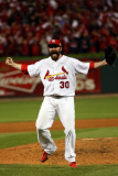 2011 World Series Game 7 - Rangers v Cardinals, St Louis, MO - October 28: Jason Motte