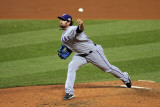 2011 World Series Game 7 - Rangers v Cardinals, St Louis, MO - October 28: C.J. Wilson