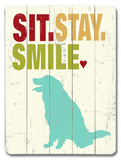 Buy Sit.stay.smile at AllPosters.com